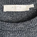 ASTR The Label Ribbed Tie Side Long Sleeve Top Navy Blue Size Medium Photo 5