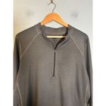 REI Womens Gray Long Sleeve Quarter Zip Pullover Size 1X Outdoor Athletic Hiking Photo 2