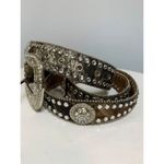 Blazin Roxx Green Camo Jeweled Western Belt Photo 2
