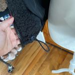 Urban Outfitters UO Black Fleece Zip Up Jacket With Collar Photo 1