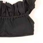 Seafolly NWT  Cold Shoulder Bandeau in Black Photo 9