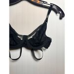 Free People Intimately Women's Size 34B Black Lace Bandeau Bra Lightly Lined Photo 4