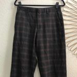 Murano Men Black Red Plaid Dress Pants Slacks Trousers Bottoms Straight Leg 30x30 Great condition Size 30 Photo 1