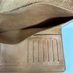 Hearth & Hand Tan Leather Envelope Flap Wallet Photo 7