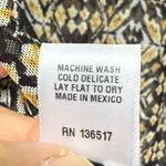 Earthbound TRADING CO. Bohemian Patterned Mesh V-Neck Top Size XXL Photo 7