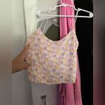 PacSun  Floral Crop Tank Top size Small Photo 3