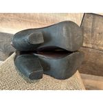 Not Rated Ankle Booties Brown Faux Leather Chunky Heel Women Sz 6 Distressed Photo 6