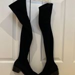 Steve Madden Black OTK Boots Photo 0