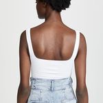 Free People Square One Seamless Cami in White Size XS/S NWT Photo 1
