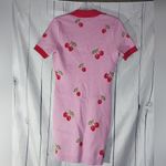 Forever 21  Pink Cherry Print Polo Dress Photo 8