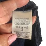 Deletta  Navy Blue Slit Sides Ribbed Long Sleeve Knit Tunic Sweater Women Sz S Photo 8