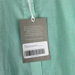 Everlane NWT  The Silky Cotton Relaxed Shirt Striped Green Size 00 NEW Photo 5