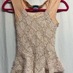 Happening in the present Peplum Top Photo 0