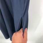 Black Halo off the shocker Short Puff Sleeves Navy Blue 6 Mini Dress NEW Photo 4