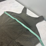 BCBGeneration Racerback Bodycon Mini Dress Size L Black Gold Sparkle Photo 7