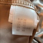 🕺🏻Women’s disco track shorts; metallic bronze XS Gold Photo 7