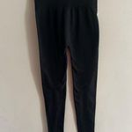 Zenana Outfitters black seamless fleece lined leggings Photo 0