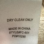 Fate Sweater Women’s Med Cowl Neck Oatmeal Wool Viscose Nylon Cashmere Photo 6