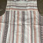 Anthropologie White Salmon Pink mine for Sleeveless V-Neck Blouse boho layer nwt Photo 4