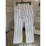 Roxy  Wide Leg Linen Lounge Pants Drawstring Resort Vaca Beach Natural Fiber Boho Photo 2