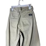 Frank & Oak Alice Khaki‎ Straight Leg High Rose Pants Size 00 Tan Photo 6