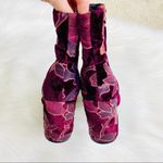 Steve Madden  Elissa Velvet Floral Bootie Photo 4
