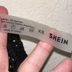 SheIn Black Fishnet Tank Mini Dress Photo 3