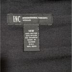 INC Womens PLUS 14W 1X Black Slim Knee Length Pencil SKIRT Sexy Stretchy Photo 1