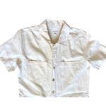 Unpublished Cropped Bone Cream Union Suit Jumpsuit Size Small Photo 3