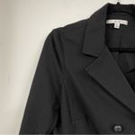 CAbi Black Double Breasted Womens Cropped Jacket Womens M Pea Coat Casual Preppy Photo 6