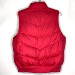 Gap Womens Large Pink Puffer Vest Full Zip Pockets Big Snap Cinched Waist Photo 5