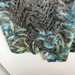 Catherines  Floral Leaf Print Tunic Top Size 4X Multicolor Stretch Comfy Boho Photo 1