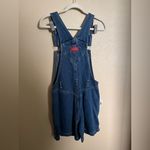 Vintage Tweety‎ Embroidered Denim Shortall Skort Sz Medium Kidcore Disney Blue Photo 3