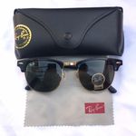 Ray-Ban  Clubmaster 3016 Black Sunglasses  Photo 0