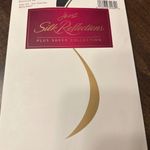 Hanes  Silk Reflections Three Plus Barely Black Control‎ Top Hosiery 3X Photo 0