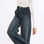 Madewell Superwide-Leg Jeans in Elinwood Wash Photo 0