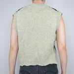 Vintage 90s ParFour Argyle Cropped Golf Sweater Vest Size M Photo 5