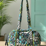 Vera Bradley  Small Duffel Handbag – Island Blooms Photo 0