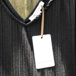 Black Maxi Ribbed Summer dress with Slits & Ring detail M Size M Photo 2