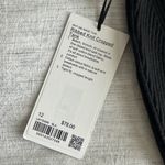 Lululemon  Ribbed Knit Cropped Tank Top Black Photo 6