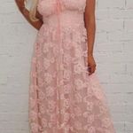 These Three Boutique Light pink flower dress Photo 4