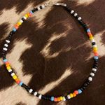 western boho beaded choker Photo 0