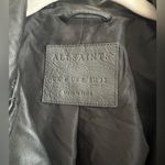 All Saints Balfern Leather Biker Jacket Black- NWOT 0 Photo 7