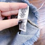 Free People We The Free • FP Rugged A-Line Denim Miniskirt raw hem frayed distressed Photo 8