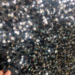 Deb Size Small Y2K Sequin Scoop Neck Tank Cami Going Out Top Black Vintage Photo 2