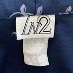 Vintage 80s IN2 Peplum Cardigan Jacket Dark Blue M Size M Photo 8