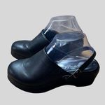 sbicca Womens Black Synthetic Professional Clogs Slip-On Comfort Shoes Size 7W Photo 4