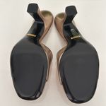 Gucci Marmont EU 37 US 7 Crystal GG Rose Gold Sandals Heels Metallic Nappa New Photo 8