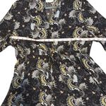 MELLODAY gray paisley print Long Sleeve Dress sz 1X Photo 5
