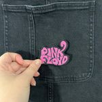 Madewell  Overalls Straight Leg in Black Stretch Denim Sz XL Photo 14